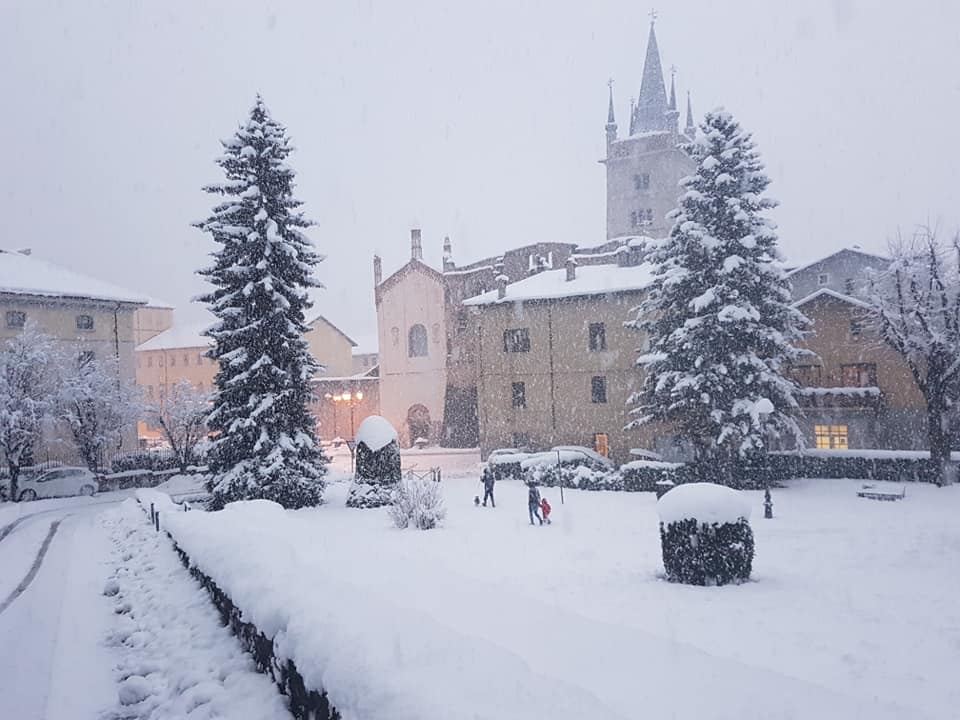 Susa sotto la neve